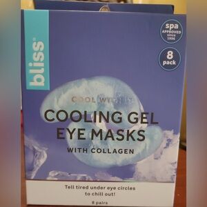 Bliss Cooling Eye Masks With Collagen -8 pairs